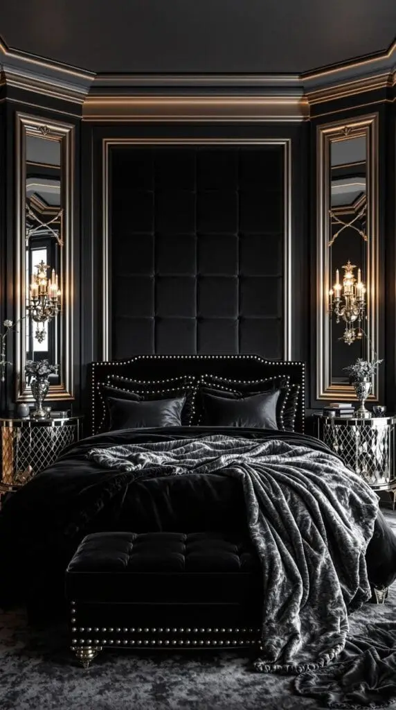 dark luxury damask wallpaper