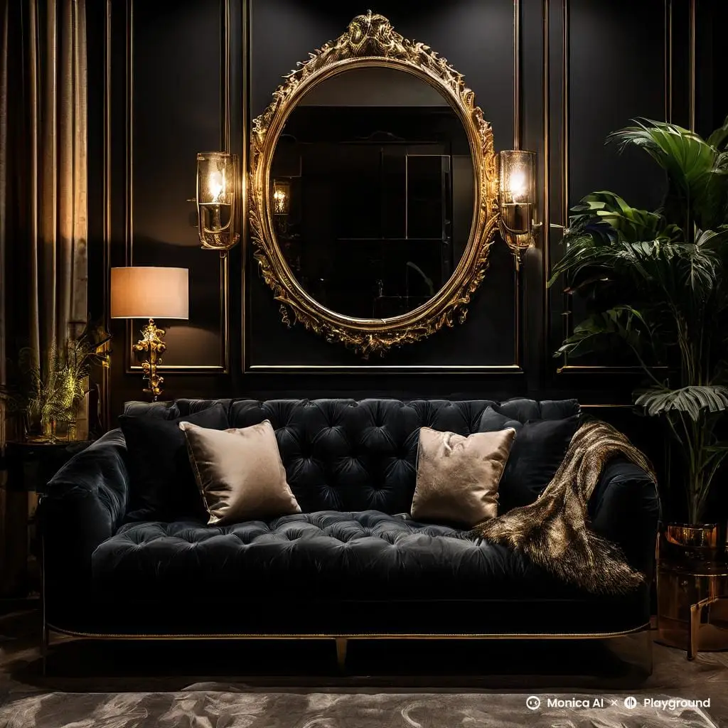 Amazing Dark Luxury Damask Wallpaper Ideas