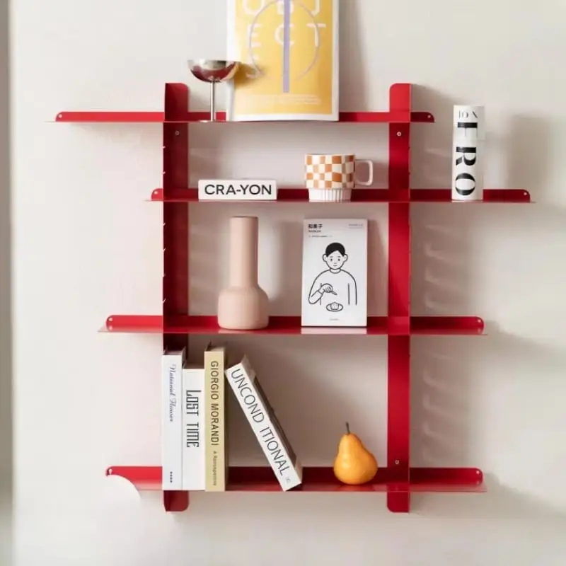 modern floating shelves wall decor for small living room ideas